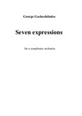 Seven expressions for a symphonic orchestra